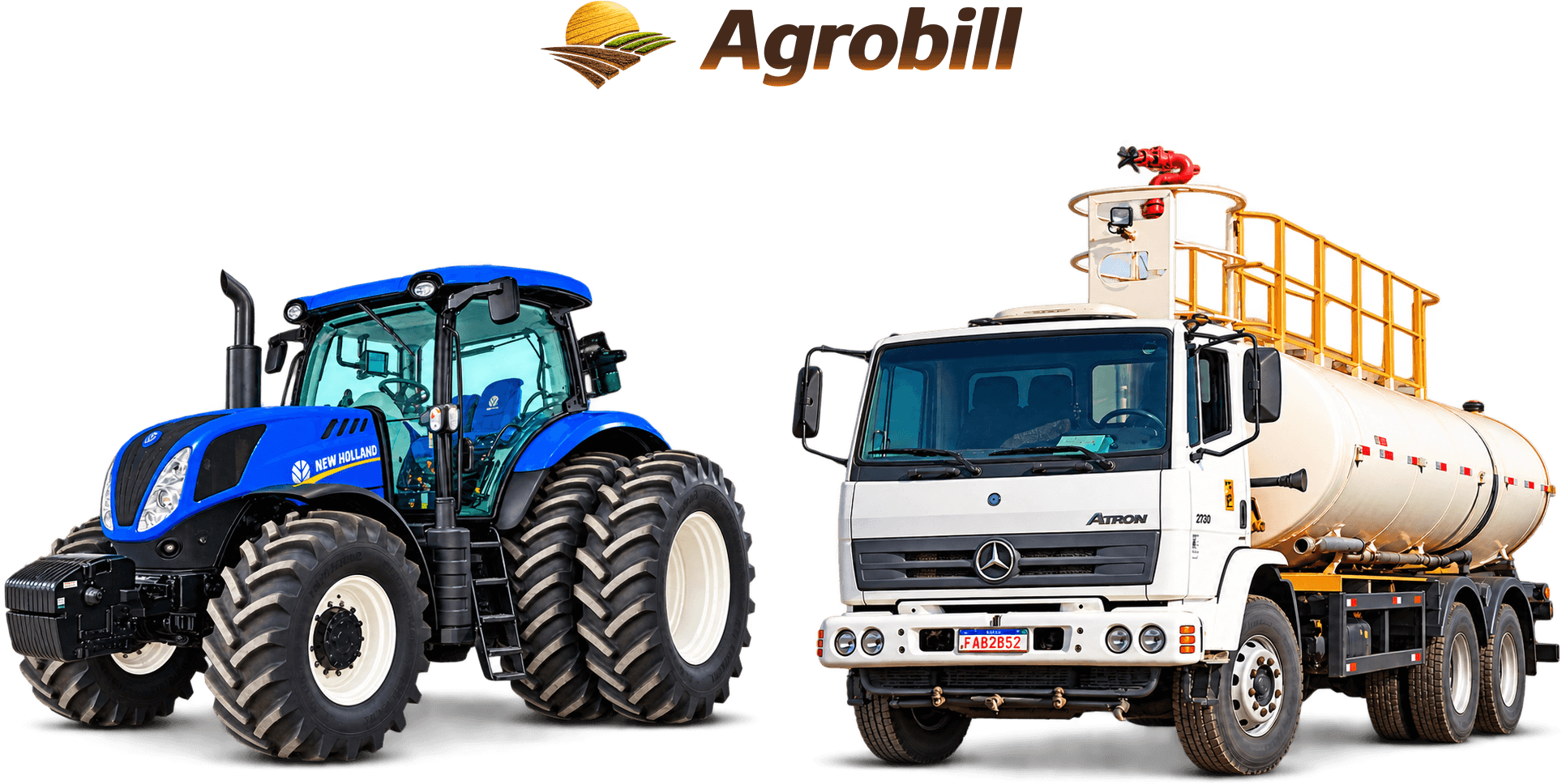 Trator e caminhão pipa Agrobill