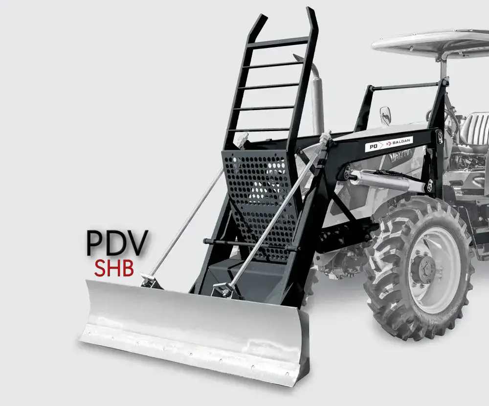 Conjunto Frontal de Lâmina Pdv Valtra e Valmet 4x4 Bh 145/ 165/ 185 e Bh 180 2007 GII Shb Baldan