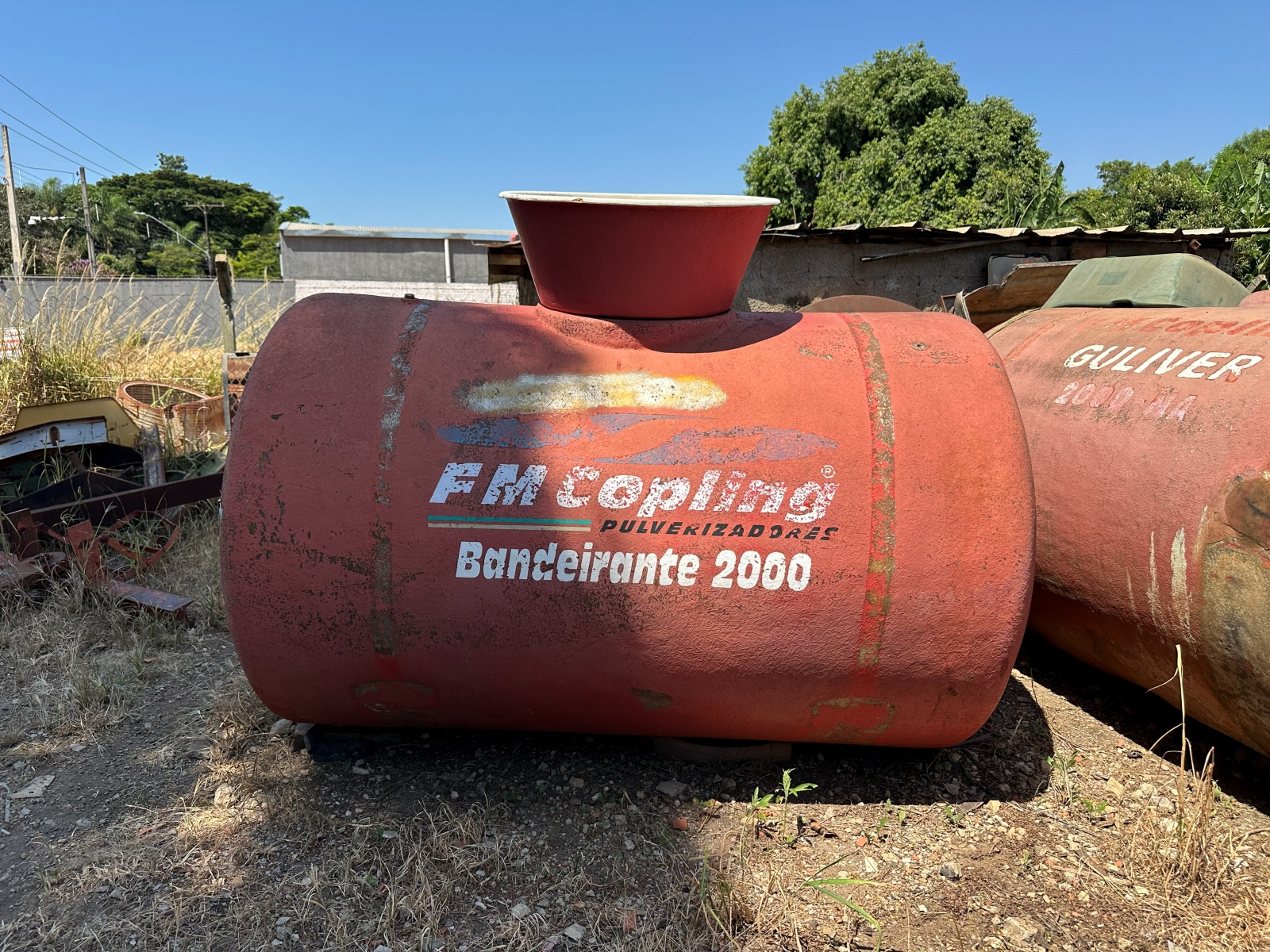 Tanque de Fibra FMCopling de 2000 Litros  - Usado