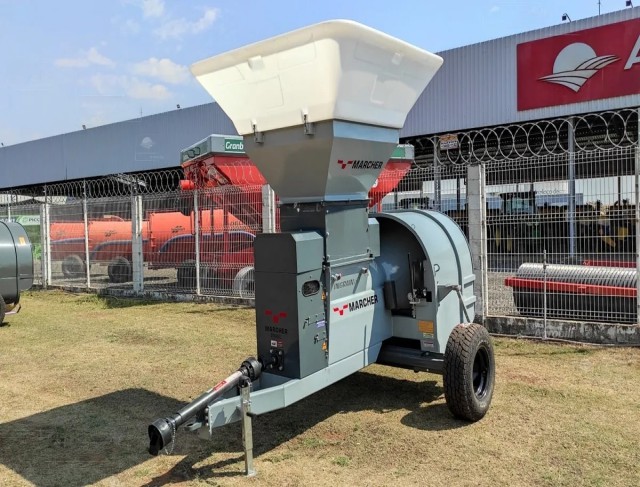 Embutidora de Grãos Úmidos Ingrain 60 20 T/H com 6 Pés Marcher