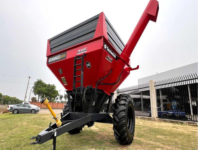 Carreta Graneleira Grannus 10.000 Sem Pneus Tecmesteel