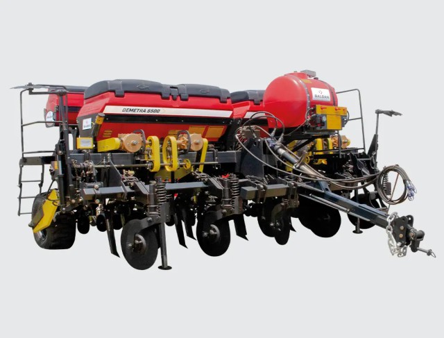 Plantadeira Demetra 5500 9 Linhas com Dosador de Sementes Titanium Baldan