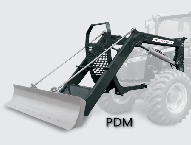 Conjunto Frontal de Lâmina PDM para Massey Ferguson 292 Advanced BT Baldan