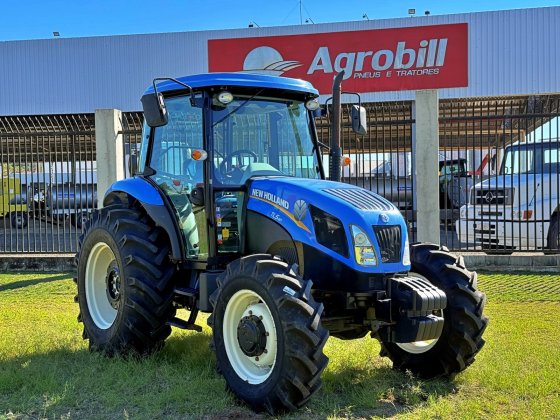 Trator New Holland TL 5.80 4X4 Ano 2024 com Redutor e Reversor